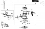 DeWalt DCW600N Router TYPE 2 Spare Parts